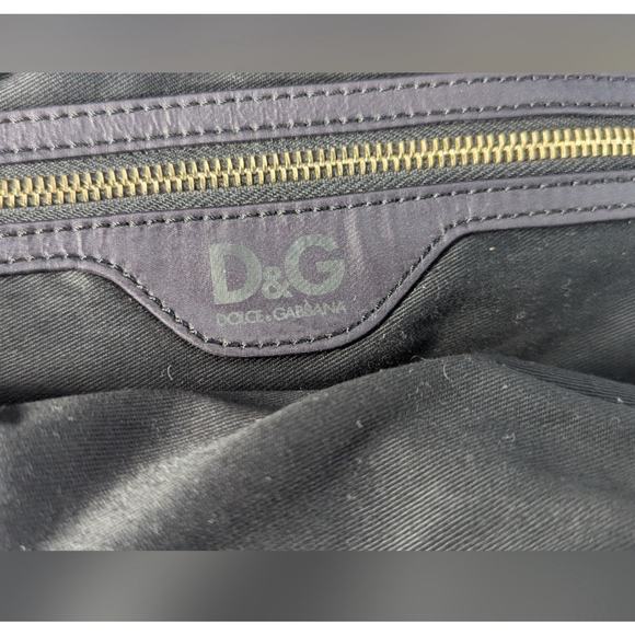 Dolce & Gabbana D&G Lily Glam Nylon XXL Chain Shoulder Bag - Picture 11 of 11